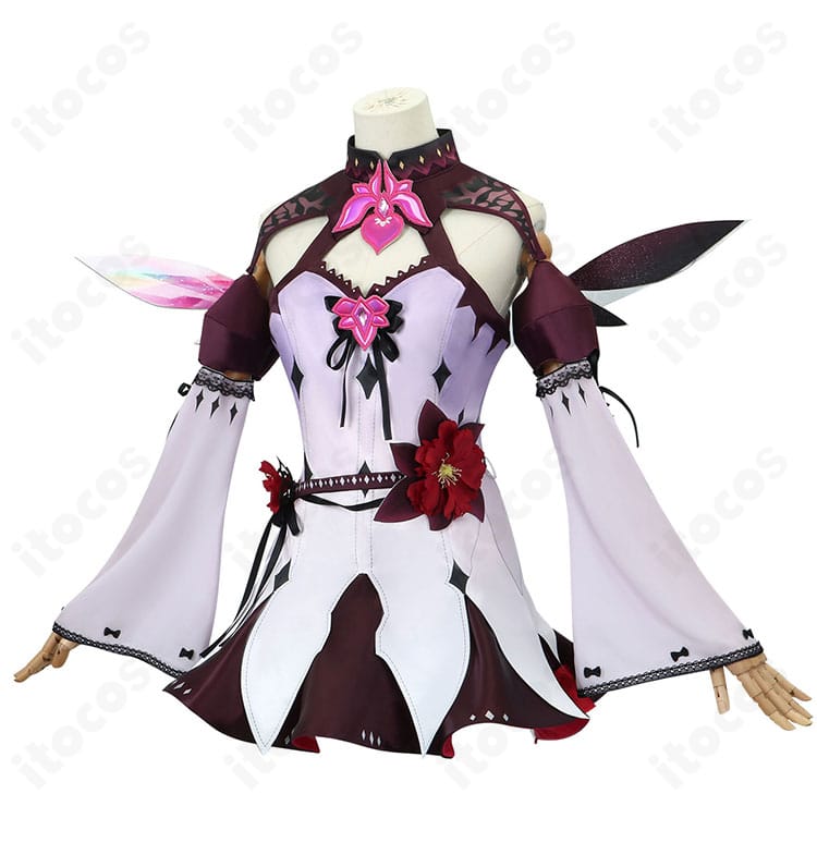 IRyS 2022 Winter衣装の側面。肩飾りや袖パーツの立体感、動きやすいシルエットを確認できるサイドビュー。