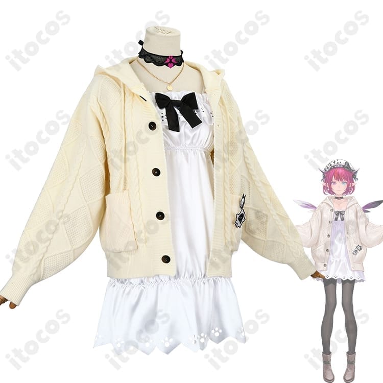 ホロライブ アイリス（IRyS）私服コスプレ 高再現で撮影映え、イベントも快適 - 2枚目の画像