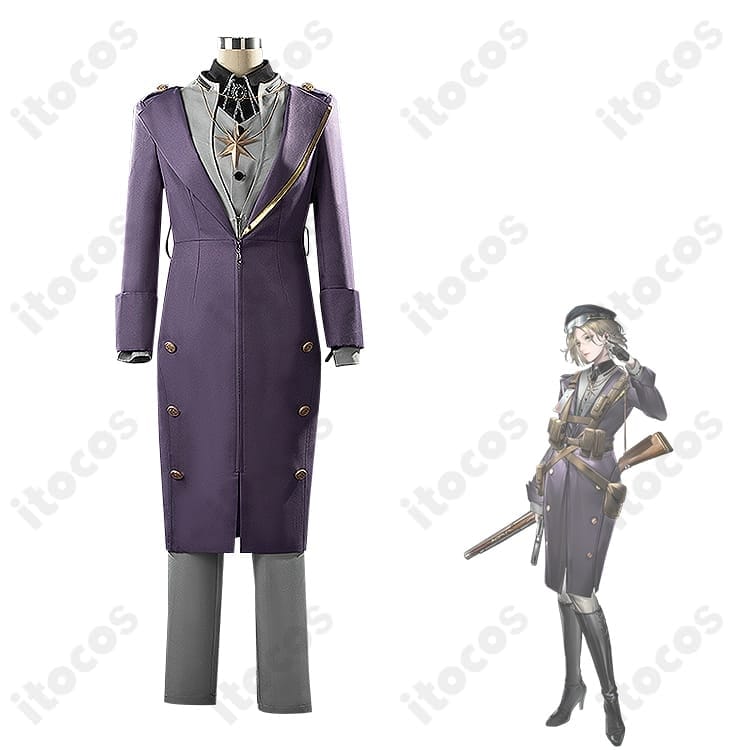 無期迷途 マチルダ 灰色礼服 コスプレ衣装 高再現。端正シルエットで撮影映え - 4枚目の画像