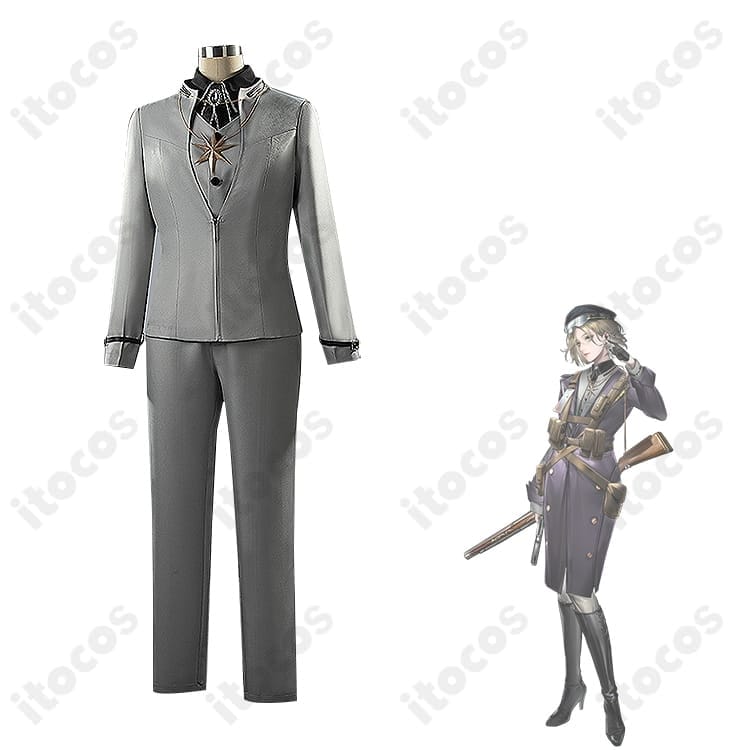 無期迷途 マチルダ 灰色礼服 コスプレ衣装 高再現。端正シルエットで撮影映え - 5枚目の画像