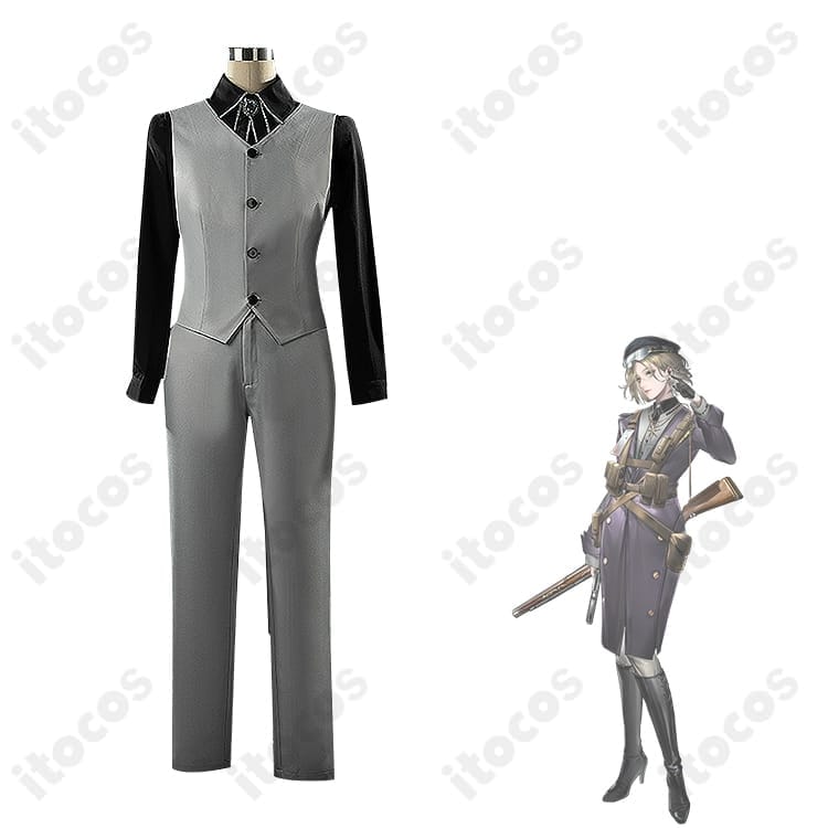 無期迷途 マチルダ 灰色礼服 コスプレ衣装 高再現。端正シルエットで撮影映え - 6枚目の画像