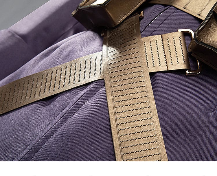 無期迷途 マチルダ コスプレ衣装の腰部装飾。ベルトとアクセサリーのディテール