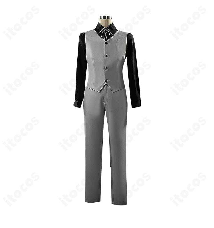 無期迷途 マチルダ 灰色礼服のインナー詳細。ベストとシャツの重ね着構成