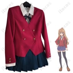 とらドラ！逢坂大河 私立大橋高校女子制服 高再現で快適、イベント撮影に最適 - 2枚目の画像（サムネイル）