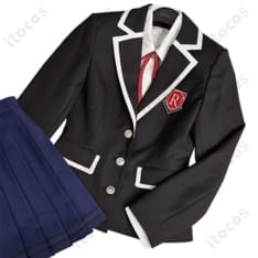 夜刀神十香 来禅高校女子制服コスプレ衣装｜高再現シルエットで長時間も快適、イベント・撮影に最適 - 3枚目の画像（サムネイル）