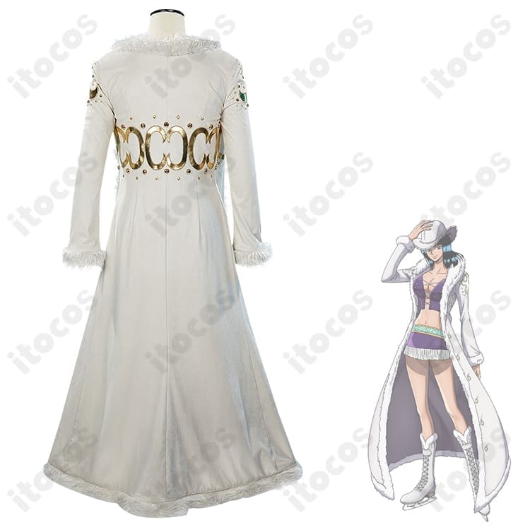 ワンピース・オン・アイス ニコ・ロビン コスプレ衣装｜高再現でエレガント、イベントや撮影に最適 - 3枚目の画像