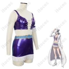 ワンピース・オン・アイス ニコ・ロビン コスプレ衣装｜高再現でエレガント、イベントや撮影に最適 - 5枚目の画像（サムネイル）