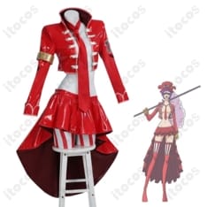 ワンピース ベロ・ベティ 東軍軍隊長軍服 高再現コスプレでイベント・撮影に最適 - 2枚目の画像（サムネイル）