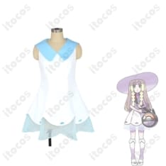 リーリエの清楚ワンピ&帽子セット 高再現で軽やか、イベントから撮影会まで活躍 - 4枚目の画像（サムネイル）