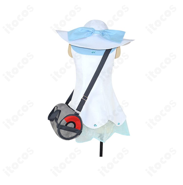 別売りのリーリエ風バッグ背面。縫製ラインと持ち手付け根の仕上がりが確認できる。