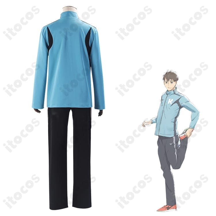 清瀬灰二 寛政大学陸上ユニフォーム 高再現で動きやすい設計 撮影・イベントに最適 - 2枚目の画像