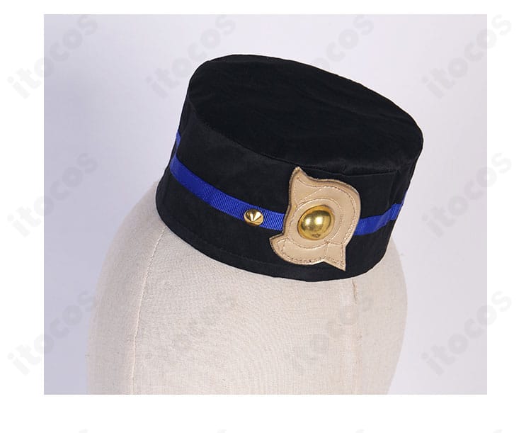 崩壊：スターレイル ミーシャ衣装 帽子の細部。縁取りとエンブレム風装飾が映える仕上がり