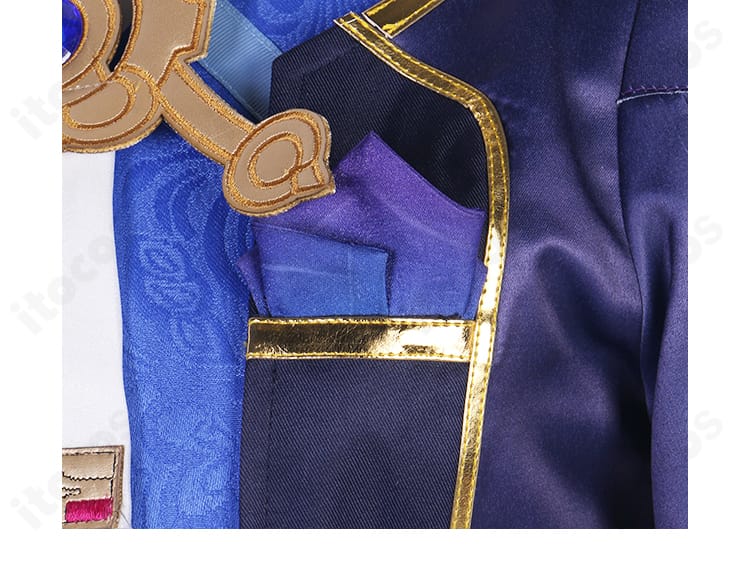 崩壊：スターレイル ミーシャ衣装 胸ポケットと装飾。機能的な配置でコーデの完成度を高める