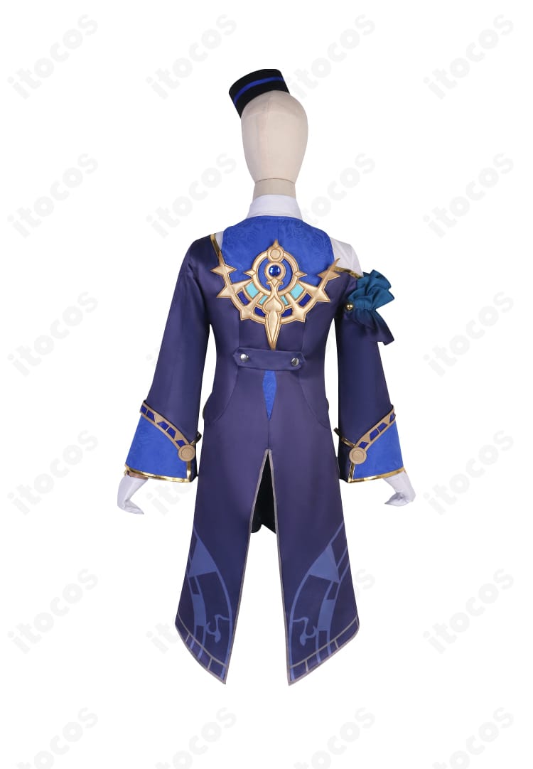 崩壊：スターレイル ミーシャ衣装 背面。背中の装飾と端正なシルエットが際立つビュー