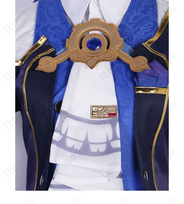 崩壊：スターレイル ミーシャ衣装 胸元ディテール。装飾とアクセントが写真映えする質感