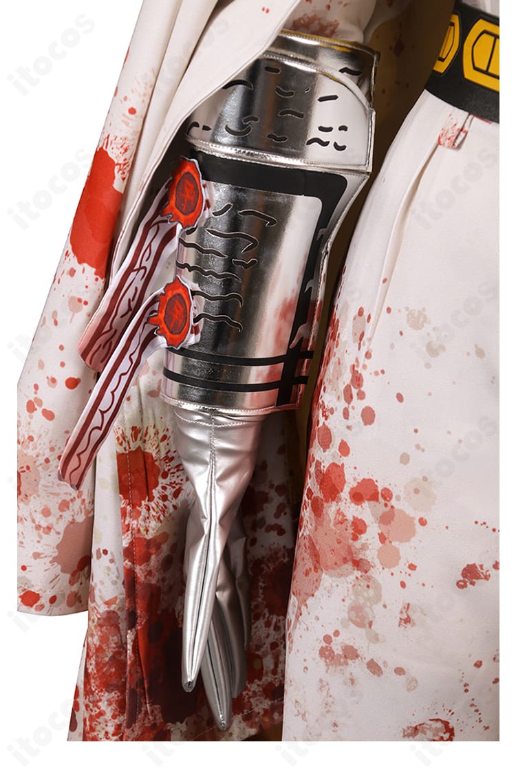 シンクレア衣装の腕部装飾。手鎧とグローブの造形を近距離で確認できるアップ