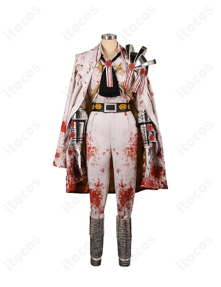 Limbus Company シンクレアのコスプレ衣装・正面全体。コートと装飾を高精細に再現したITOCOS製フルセット