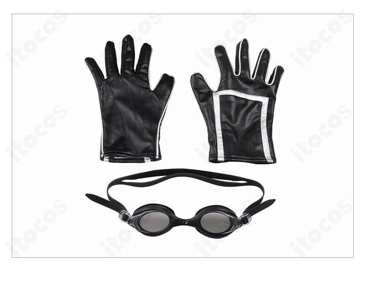 シドニー・オールム衣装の手袋とゴーグル。整備シーンの再現に必須の小物をセットで搭載。