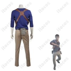 ネイサン・ドレイク 探検服 コスプレ衣装｜高再現ディテールと快適さでイベント・撮影に最適 - 2枚目の画像（サムネイル）
