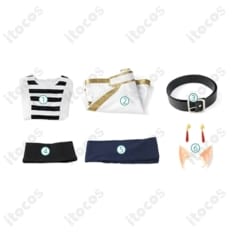 葬送のフリーレン フリーレン 子供用コスプレ 高再現で動きやすいセット - 5枚目の画像（サムネイル）