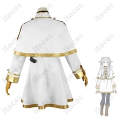 葬送のフリーレン フリーレン 子供用コスプレ 高再現で動きやすいセット - 2枚目の画像（サムネイル）