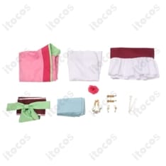 薬屋のひとりごと 猫猫 園遊会コスプレ｜精緻刺繍と披帛で高再現、イベント・撮影に最適 - 5枚目の画像（サムネイル）