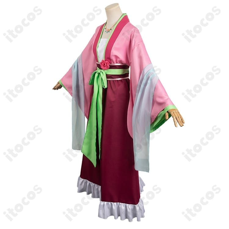 薬屋のひとりごと 猫猫 園遊会コスプレ｜精緻刺繍と披帛で高再現、イベント・撮影に最適 - 2枚目の画像