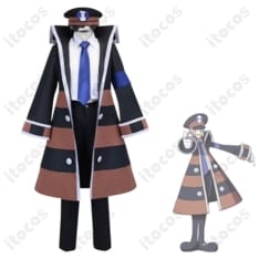 ポケットモンスターBW ノボリ 制服コスプレ 高再現で動きやすい設計、イベント・撮影に最適 - 1枚目の画像（サムネイル）