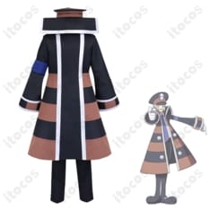 ポケットモンスターBW ノボリ 制服コスプレ 高再現で動きやすい設計、イベント・撮影に最適 - 2枚目の画像（サムネイル）