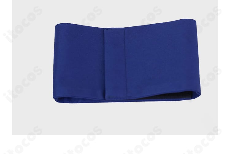 ノボリ コスプレ 腕章とアクセサリーの詳細。腕章の配色と固定方法が確認できる。