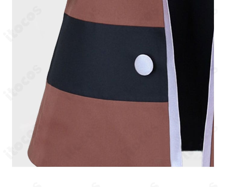 ノボリ コスプレ ズボン裾ディテール。裾の仕上げとライン取りで清潔感ある印象。