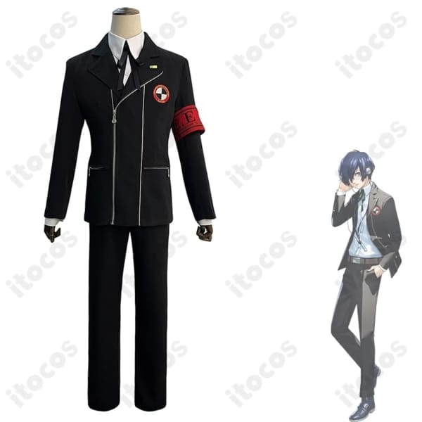 ペルソナ3 リロード 結城 理 制服コスチューム 高再現でイベント＆撮影に最適