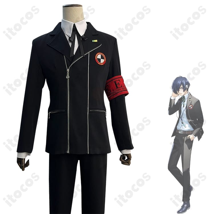 ペルソナ3 リロード 結城 理 制服コスチューム 高再現でイベント＆撮影に最適 - 3枚目の画像