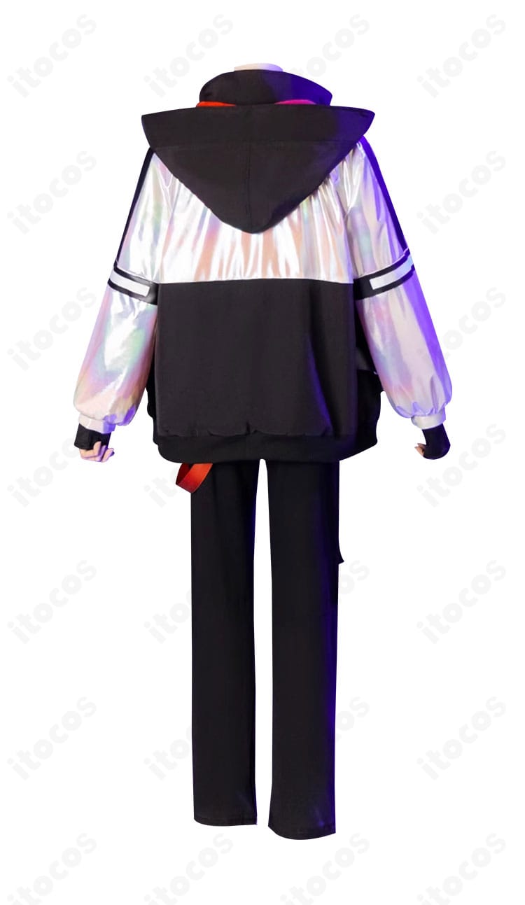 プロジェクトセカイ 天馬司 サイバーパンクデッドボーイ 衣装の背面全身カット