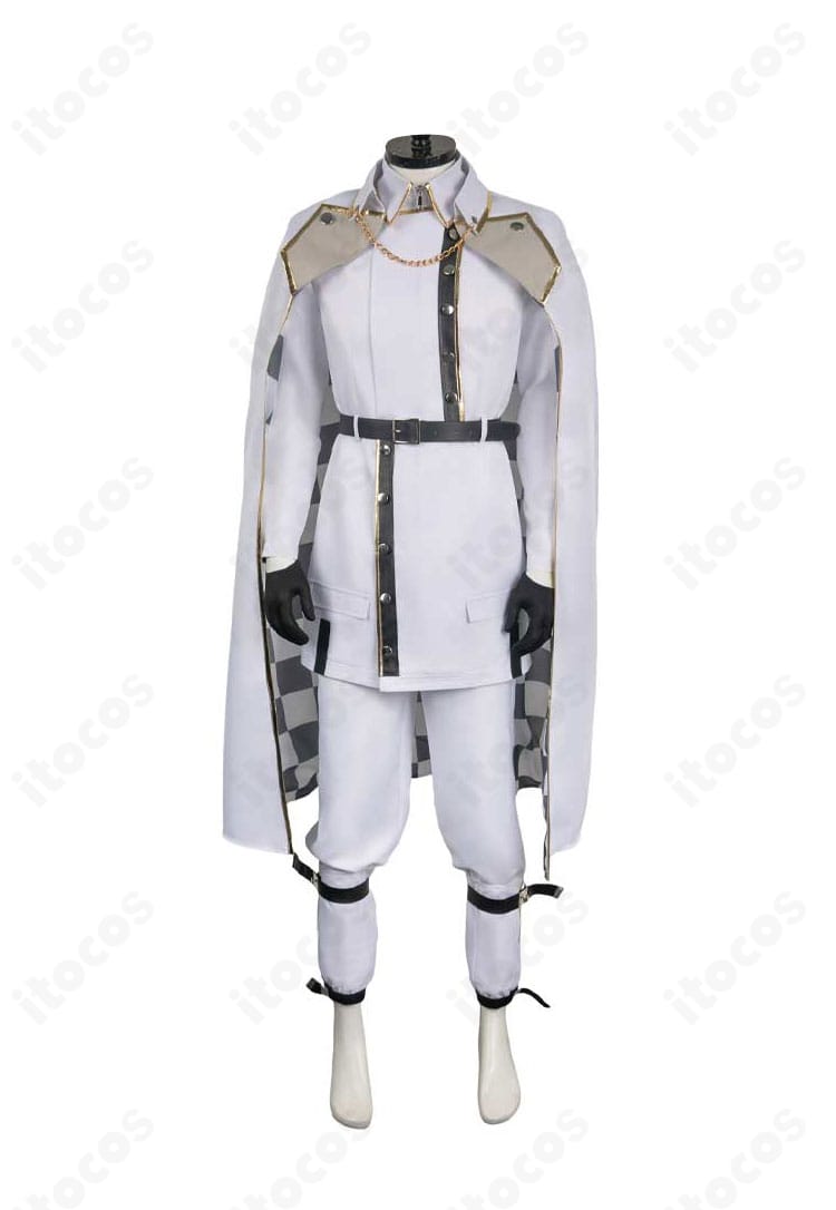 ブルーロック 凪誠士郎 チェスモチーフ衣装の正面全身。マントと上着の配色・装飾を高再現で撮影。