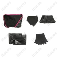 ハズビン・ホテル エンジェル・ダスト再現レオタード衣装｜動きやすく撮影映え、イベント対応 - 4枚目の画像（サムネイル）