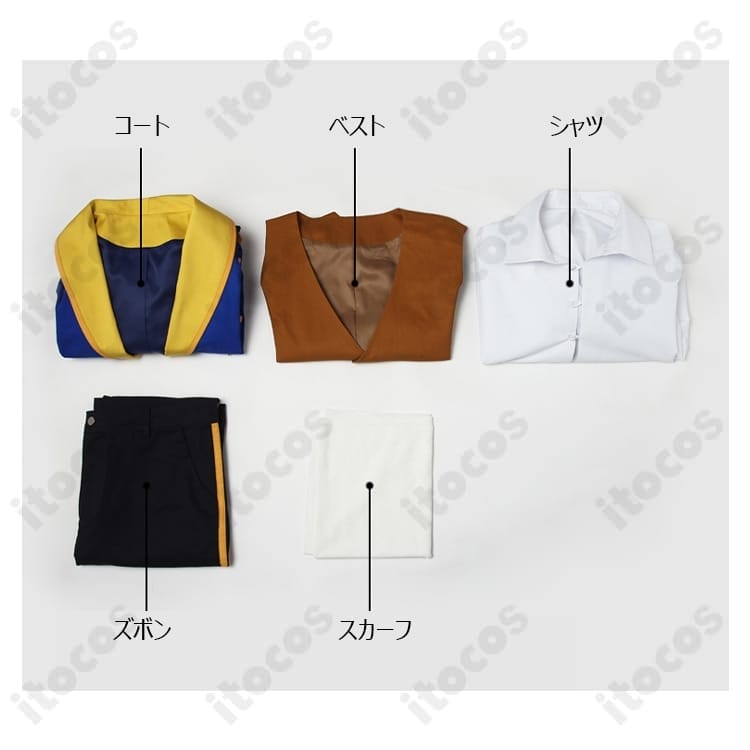 美女と野獣 野獣 王子衣装コスプレ 高再現・快適設計 豪華5点セットで活躍 - 5枚目の画像