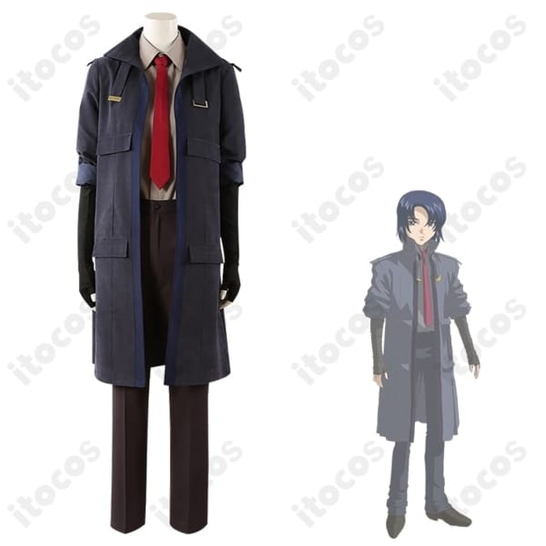 アスラン・ザラ 劇場版トレンチコート制服 高再現・快適設計のコスプレ衣装セット