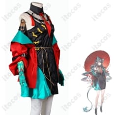 アークナイツ／シー 新春シリーズ「流砂」コスプレ 高再現で撮影映えと快適さを両立 - 2枚目の画像（サムネイル）