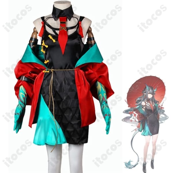 アークナイツ／シー 新春シリーズ「流砂」コスプレ 高再現で撮影映えと快適さを両立