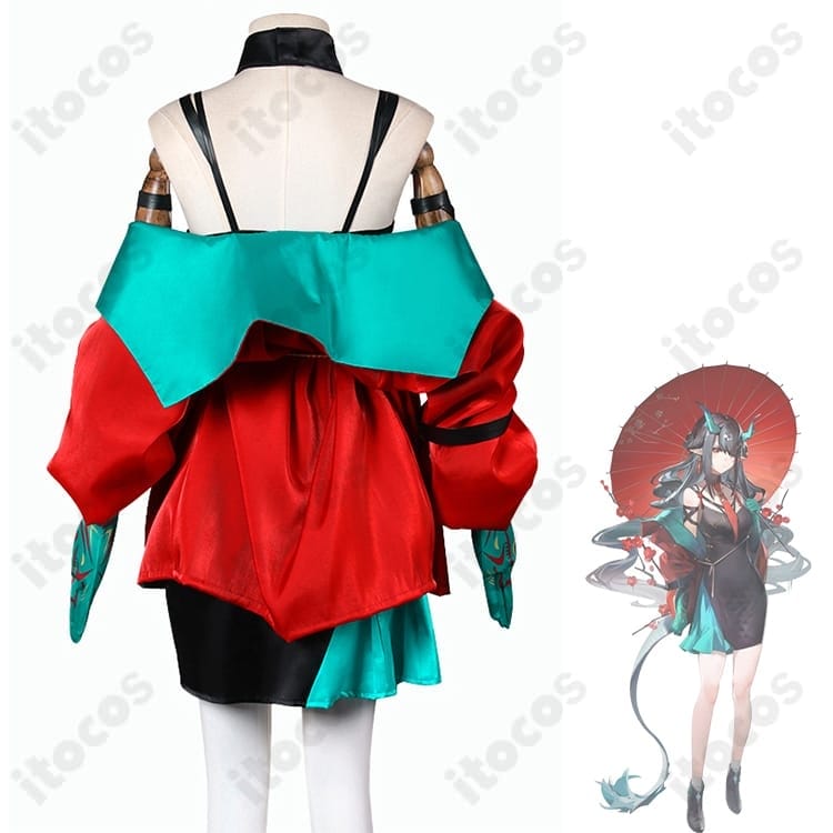 アークナイツ／シー 新春シリーズ「流砂」コスプレ 高再現で撮影映えと快適さを両立 - 3枚目の画像