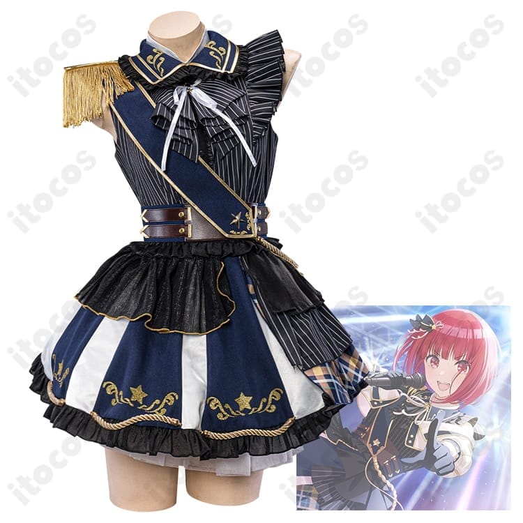 推しの子 有馬かな×シャニマス コラボ衣装｜高再現で動きやすい、撮影・イベントに最適 - 3枚目の画像