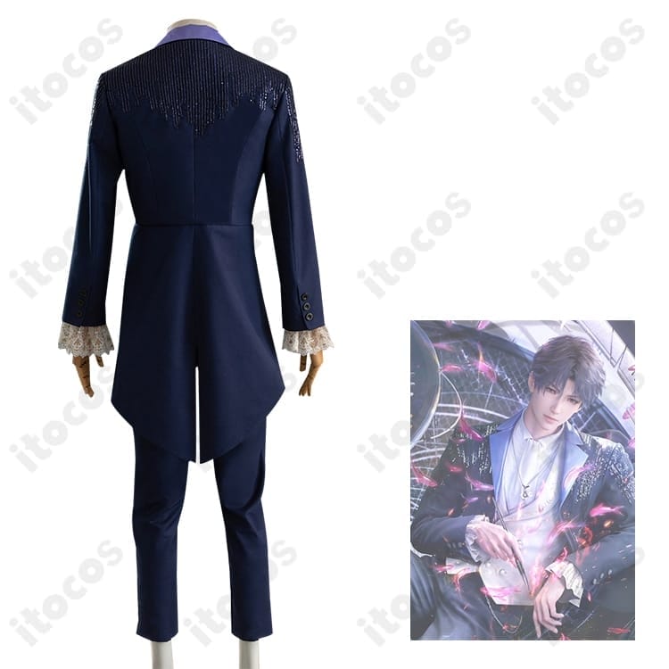 恋と深空 ホムラ コスプレ衣装 高再現セット｜凛々しいミリタリー風で撮影映えと快適さを両立 - 3枚目の画像