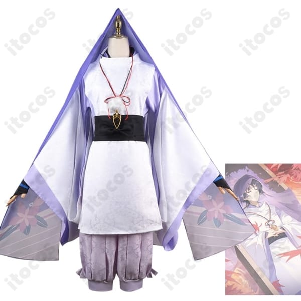 原神 スカラマシュ（散兵）神意版コスプレ｜精緻刺繍で高再現、イベント映えの戦闘衣装