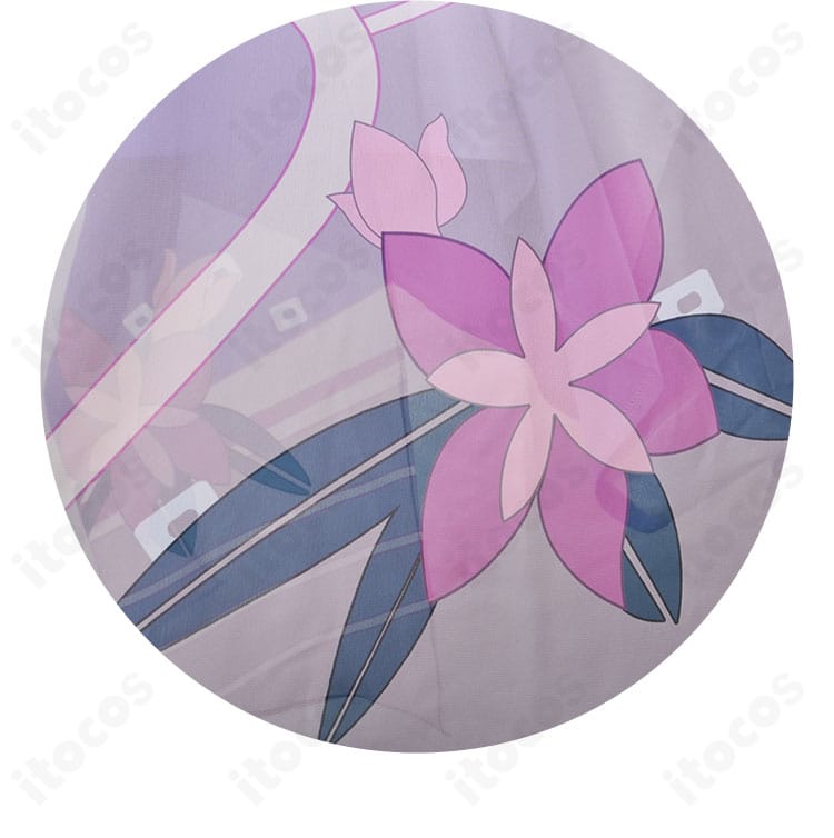 装飾パターンのアップ。スカラマシュを象徴する模様の再現度と発色を確認できるカット。