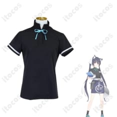 黒見セリカ 柴関ラーメン制服コスプレ 高再現で動きやすい和風デザイン、撮影会にも最適 - 5枚目の画像（サムネイル）