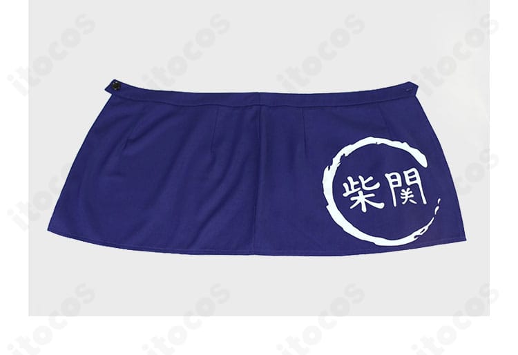 スカート全体の縫製ディテール。均一なステッチで形状をキープ。