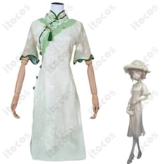 第五人格 庭師（エマ・ウッズ）初晴 コスプレ衣装。上品なチャイナ風で高再現、撮影・イベントに最適 - 1枚目の画像（サムネイル）