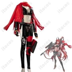 勝利の女神：NIKKE レッドフード コスプレ衣装 高再現×快適設計で撮影・イベントに最適 - 2枚目の画像（サムネイル）