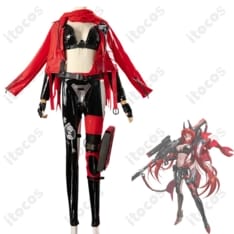 勝利の女神：NIKKE レッドフード コスプレ衣装 高再現×快適設計で撮影・イベントに最適 - 1枚目の画像（サムネイル）